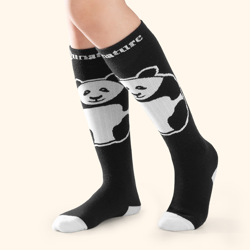 Tuoye Fun Children's Skiing Socks for Boys Girls, Long Warm High Tube Breathable Elastic Sports Socks, Autumn and Winter_voghion.com