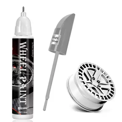 Avtomobil boya qələmləri Hub Paint Touch-Up Pen, Paint - 12ml-silver-03-wheel-hub-touch-up-paint-pen