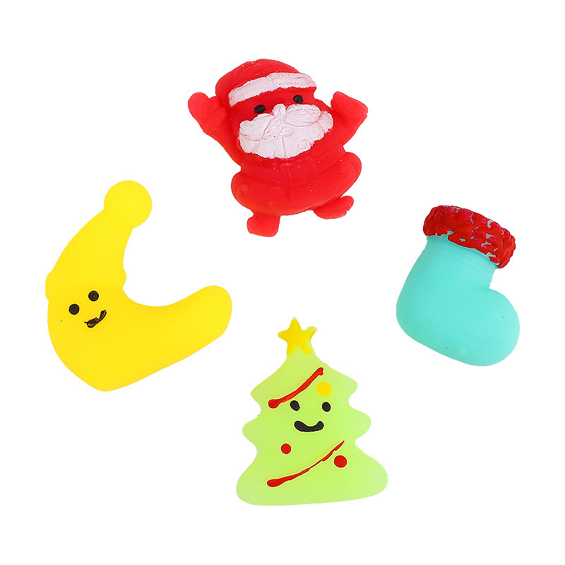 漫画のクリスマスの団子の卸売りのクリスマスの減圧はクリスマスツリーの雪だるまの老人をつまんで解凍して小さいおもちゃを発散します。|undefined