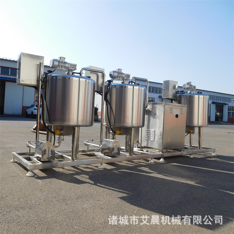 鲜奶吧巴氏机 瓶装酸奶生产线 液态奶加工设备 牧场用牛奶制冷罐