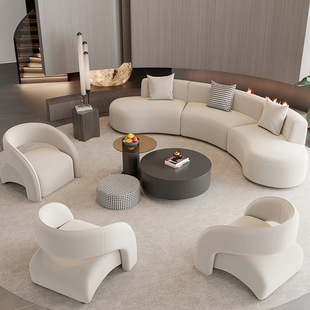 Hotel Lobby Negotiation Sofa Beauty Salon VIP Club Sofa Business Office Reception Reception Sofa Combination
