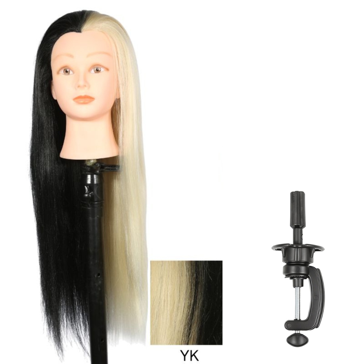 Maniquí de Cabeza para Peluquería de Fibra de Alta Temperatura image 19