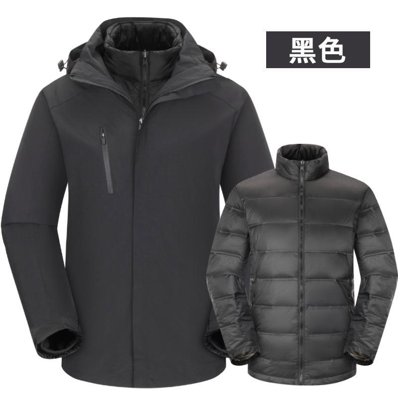 3 - en - 1 vestir de asalto desmontable revestimiento impermeable herramienta abrigo