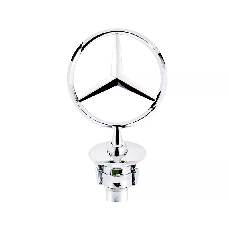 メルセデス・ベンツEクラス、Sクラス（W211）用、黒色エンブレム、金色エンブレム、E300、S350、ボンネットエンブレム、車エンブレム|undefined