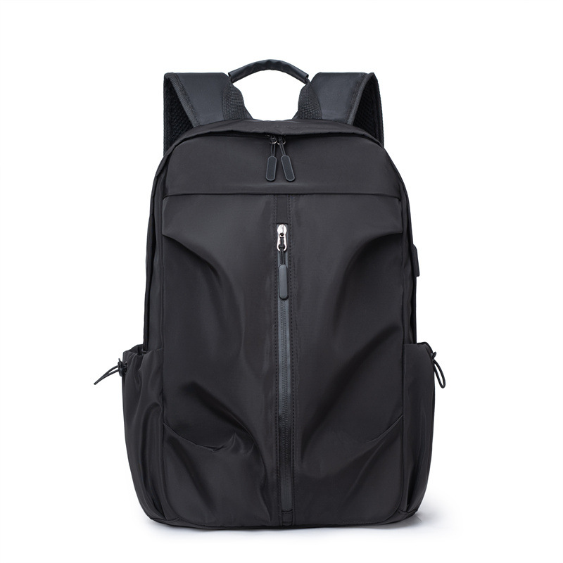 Mochila de viaje de negocios transfronteriza para hombres bolsa de ordenador portátil usb mochila recargable