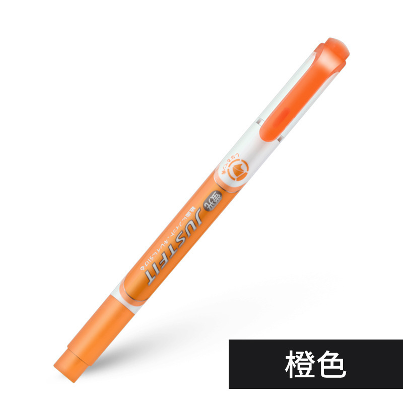 新色日本シマウマ蛍光色ペンWKT7ナチュラルマイルド系淡いダブルカラーマーカー学生手|undefined