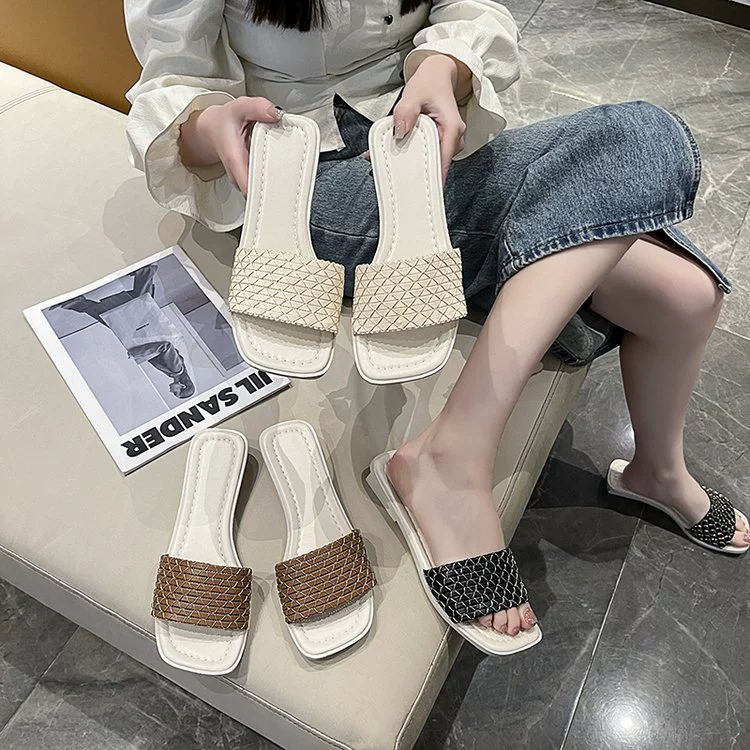 Slippers, footwear, beach slide, plus size, Korean style, wholesale