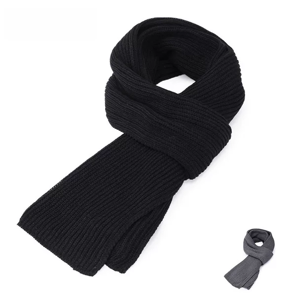 Men's Knitted Scarf Yuda Winter Warm Face and Ear Neck Woven Scarf Cross-border Same