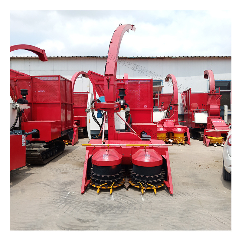 青绿牧草履带式青贮收割机 低矮青饲作物收获机 玉米秸秆青储机