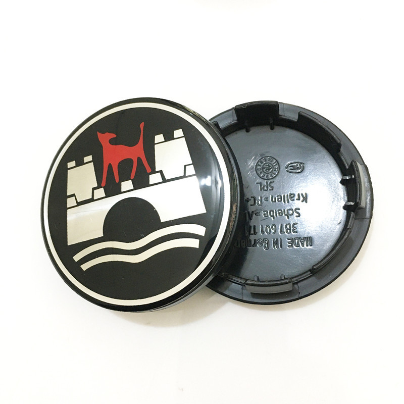 4x 65mm Volkswagen Nabendeckel Radkappen wolfsburg – Bild 5