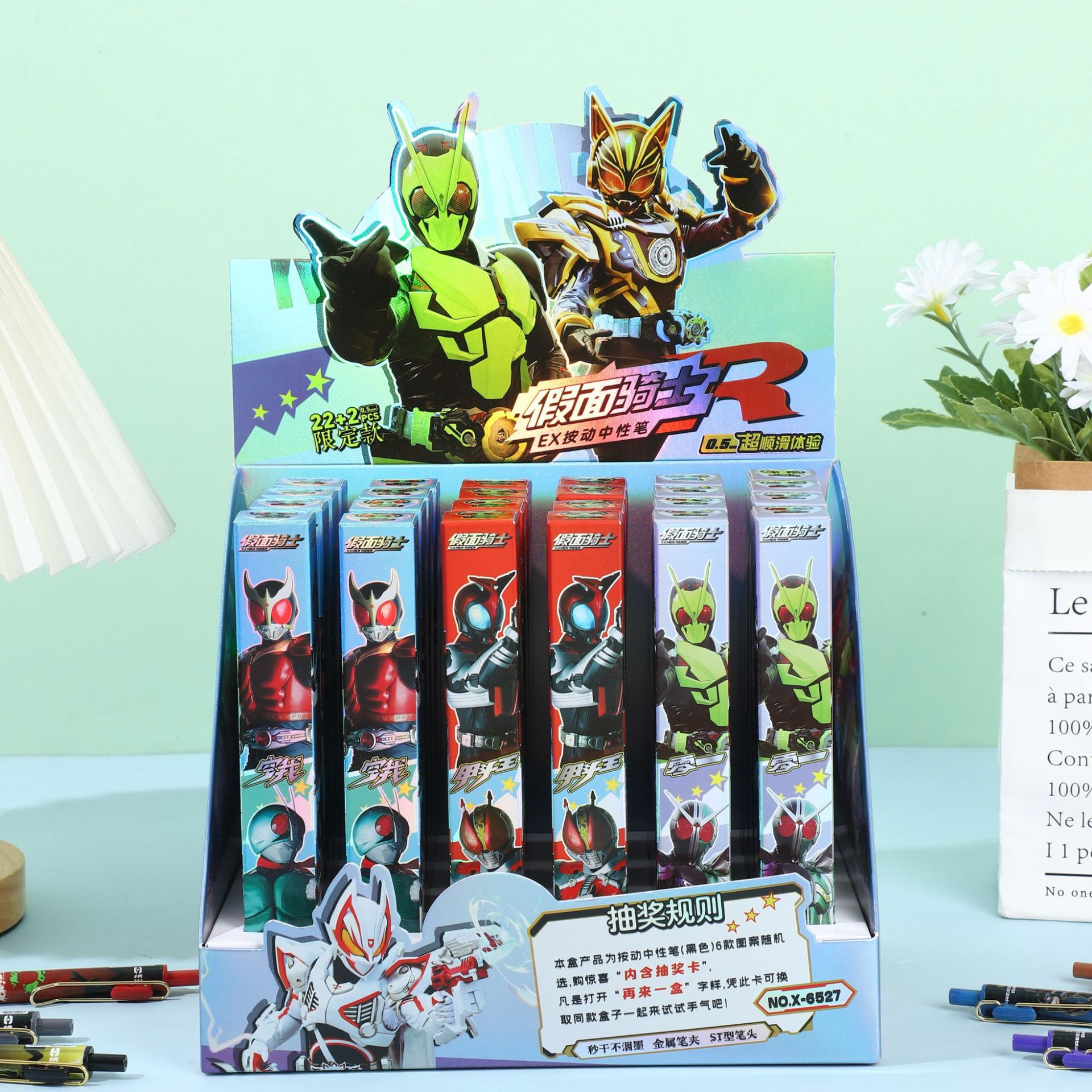 6527 가짜 미얀마 기사(22발 24발) 디스플레이 상자 포함