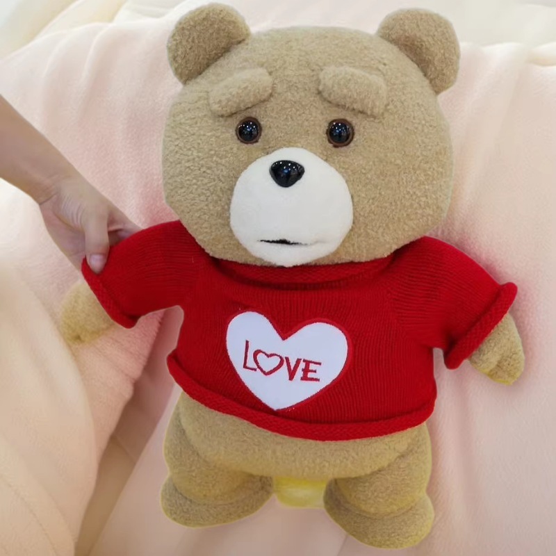 Juguete de Peluche Oso Teddy, Muñeca de Regalo de Cumpleaños para Niña - Muñeco de Peluche