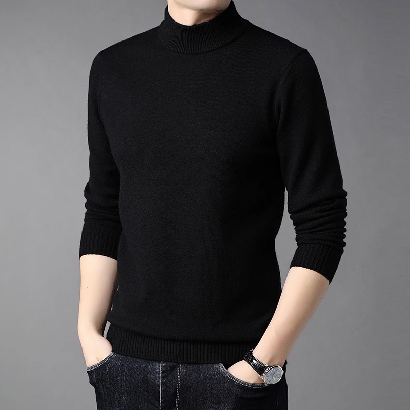 Half turtleneck/black