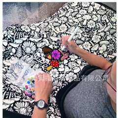 跨境新品DIY Coloring BlanketDIY填色毯