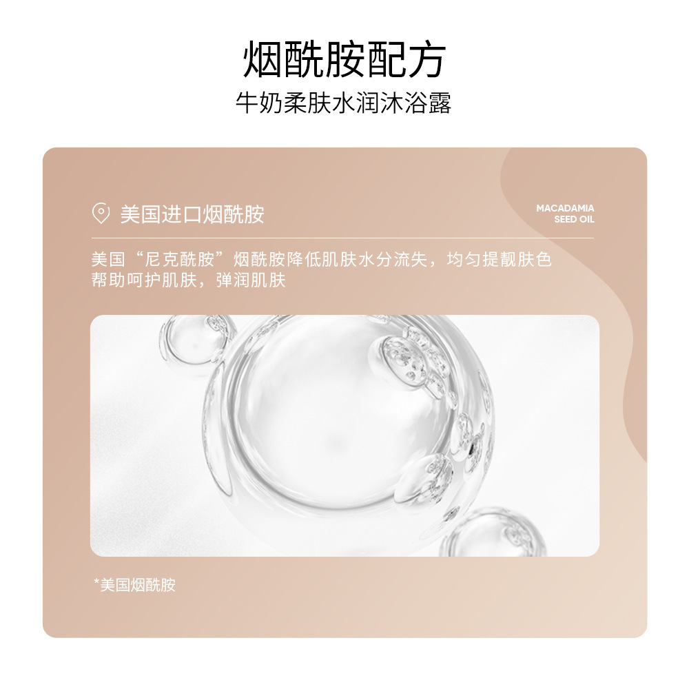 Tishiyan Leche Champú Gel de ducha Espuma Jinmi Limpieza profunda Suavizante Fábrica de champú para el cabello al por mayor