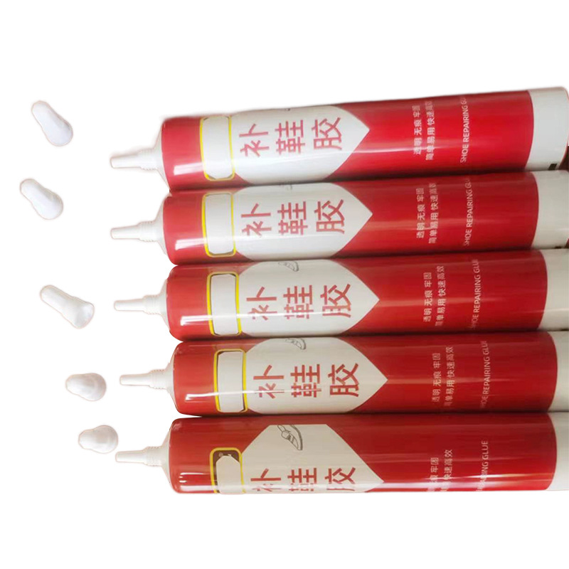 厂家批发补鞋胶胶水管尖嘴管运动鞋皮鞋修鞋匠专用胶水软管包装