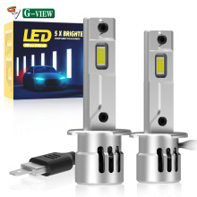 30W高品质H1?8000LM汽车Led灯泡6500K冷白色汽车Led大灯Led大灯