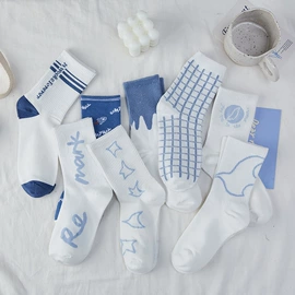 运动休闲棉袜;堆堆袜;船袜、隐形袜