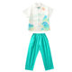 School Uniform for Primary and Middle School Students Kindergarten Garden Uniform Summer Two-Piece Summer New Clothing First Grade Graduation Photo Performance Clothing