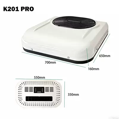 Cross-Border Hit Product Vm5000 Truck: Automotive air conditioning - 24vwhite-special-for-light-trucks-k201-pro