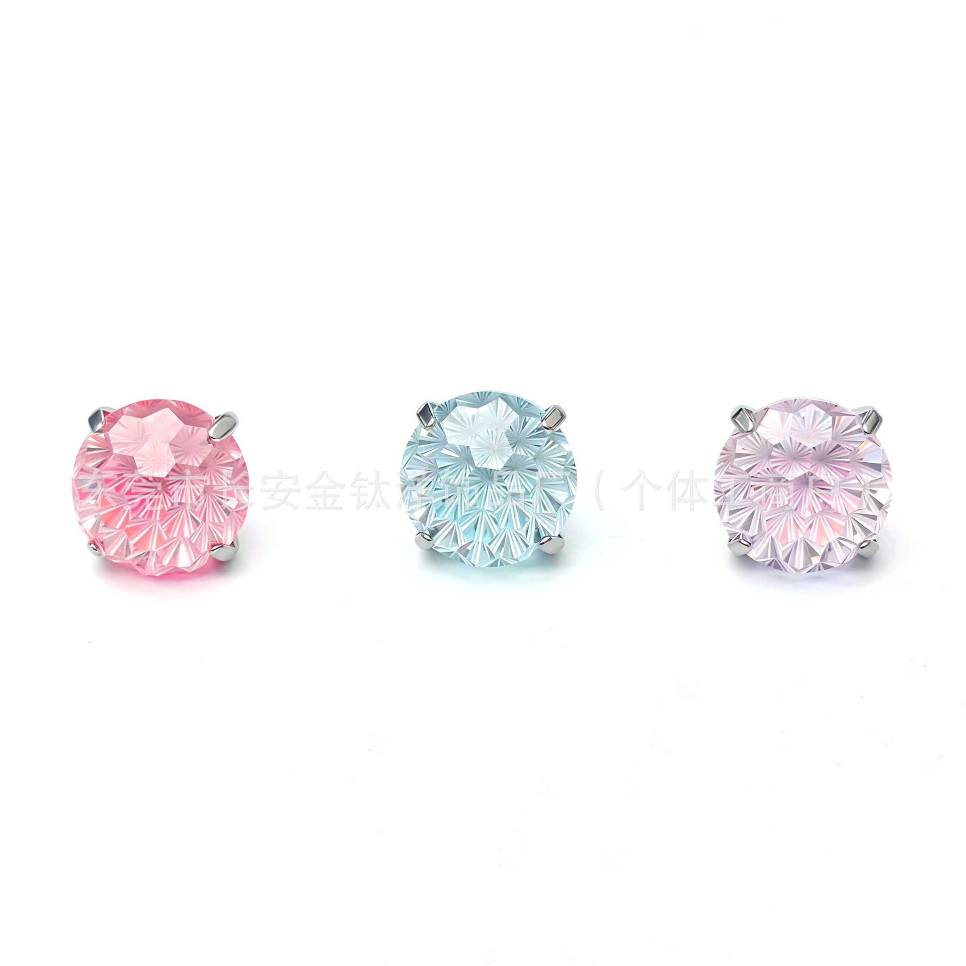 Labret piercing jewelry detail image