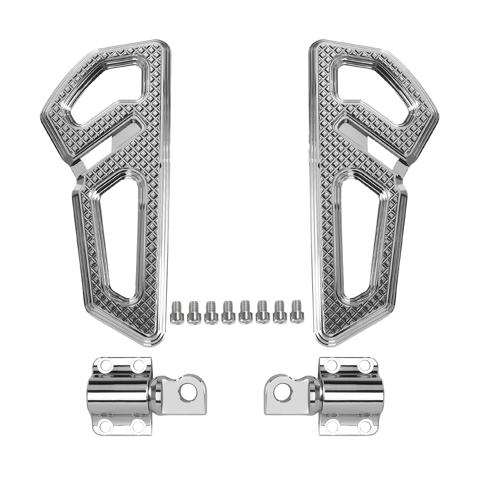Motorcycle Accessories Suitable for Harley Universal Models Modified Small Pedals Imperial Knight Rear Pedals Passenger Pedals
