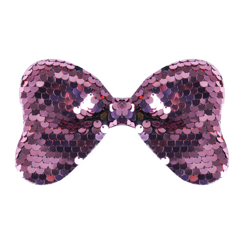 Hair clips, golden European and American children's hair accessories, large bow clips, new sequin flip fish scale duckbill clips