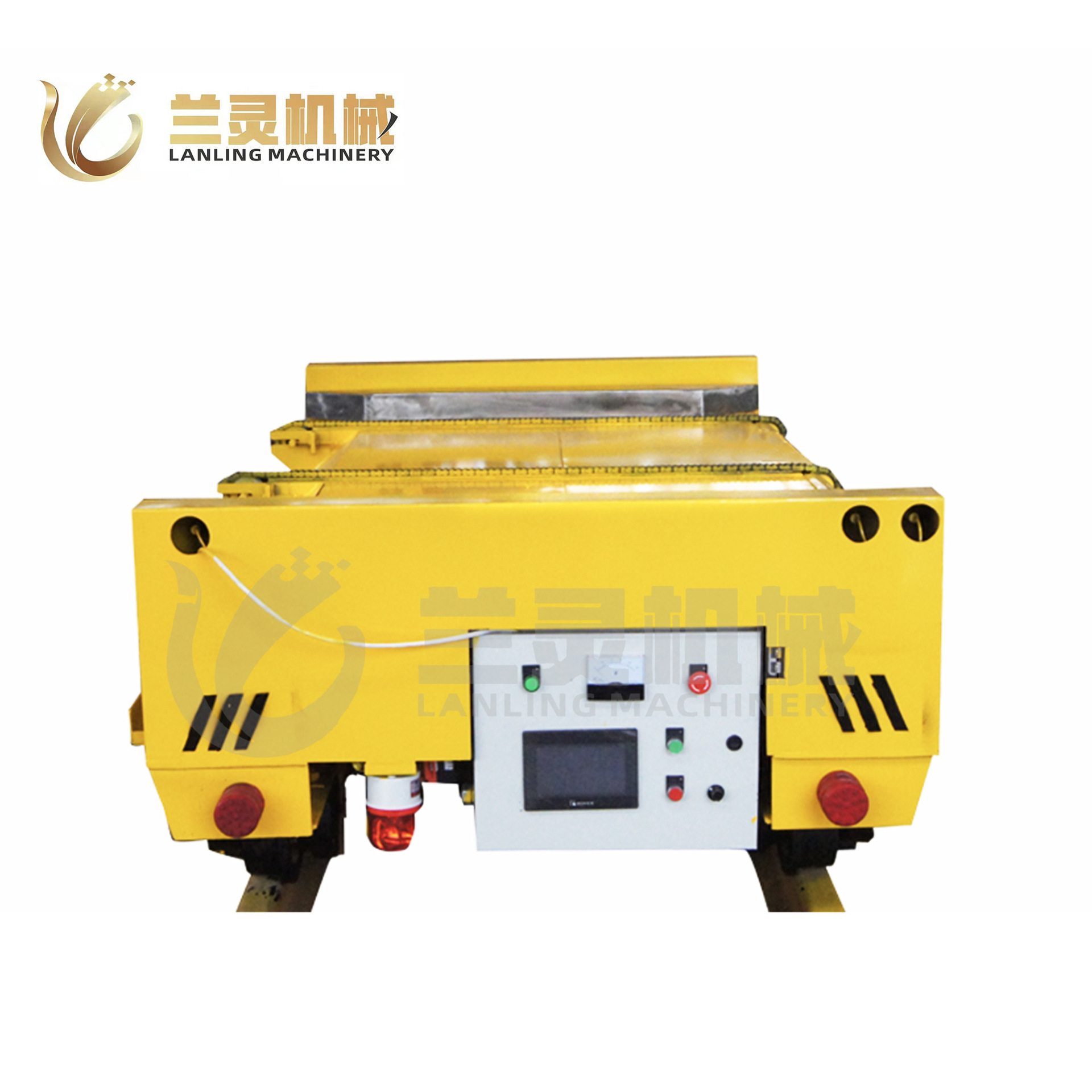 有轨电动搬运车 仓库工厂车间运输设备车  轨道运输平板搬运台车