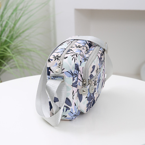 New cross-border foreign trade women's bag shoulder bag crossbody bag washed nylon cloth Oxford cloth fashion casual bag storage bag