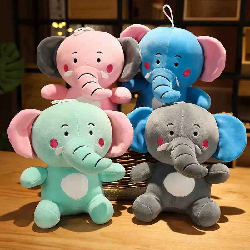 Cute plush dolls collection with adorable animals and bears, 8-inch soft stuffed toys