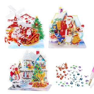 3D���wƴ�D�ʯ�� 5D��ͯDIY�}�Q�����ֹ������c��Rِ���b[̨