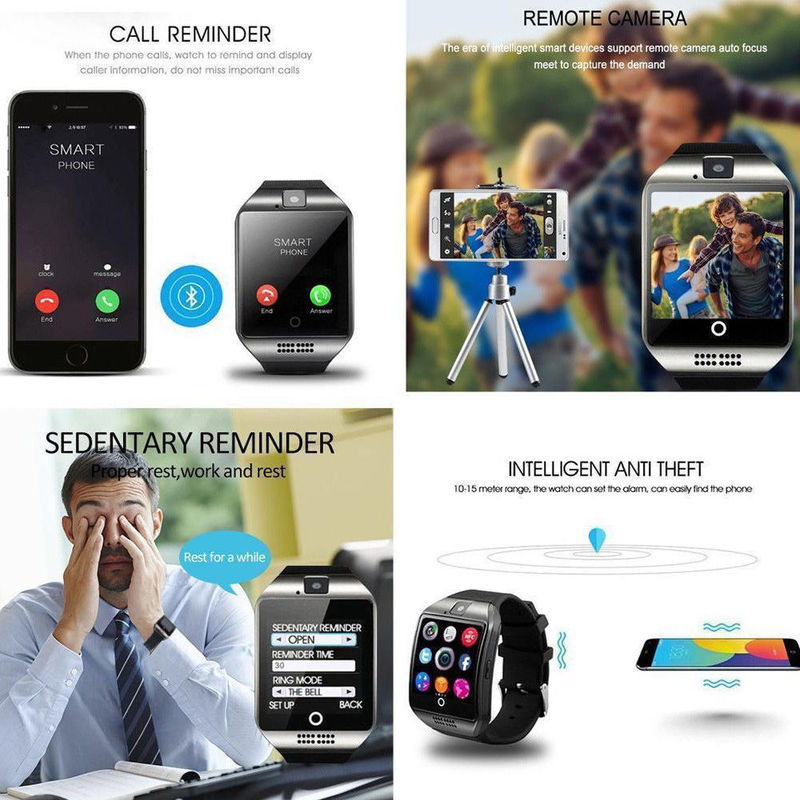 Q18 Smart Watch Can Insert a Sim Card to Make Calls, Take Photos, Monitor Sports, Health, and Sleep, and Can Be Shipped Cross-Border Q18 Smart Watch Can Insert a Sim Card to Make Calls, Take Photos, Monitor Sports, Health, and Sleep, and Can Be Shipped Cross-Border