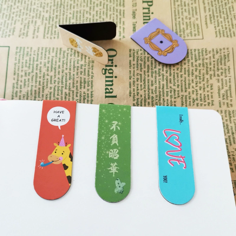 Закладка Аромат мультфильм магнитная закладка Внешнеторговая Закладка мягкая магнитная закладка аромат Закладка царапина благовония Закладка