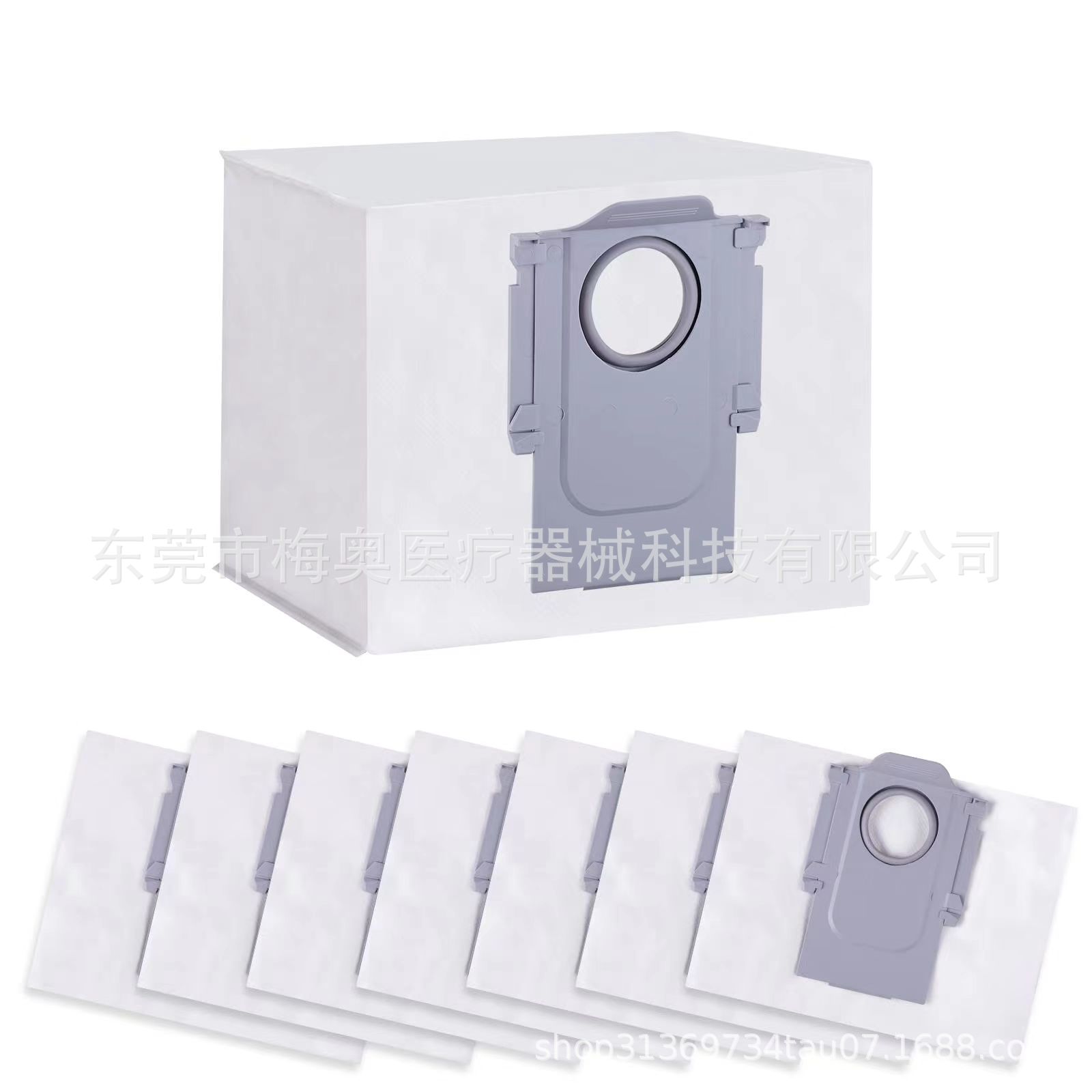 Adapte Roborock S8 S7 Q5 Q7 Q8 G10S piedra barrer robot accesorios bolsa de polvo engrosamiento