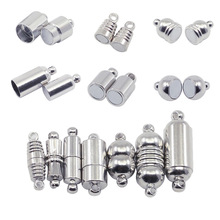 10Pcs/lot Stainless Steel Magnetic Clasps Connector For跨境