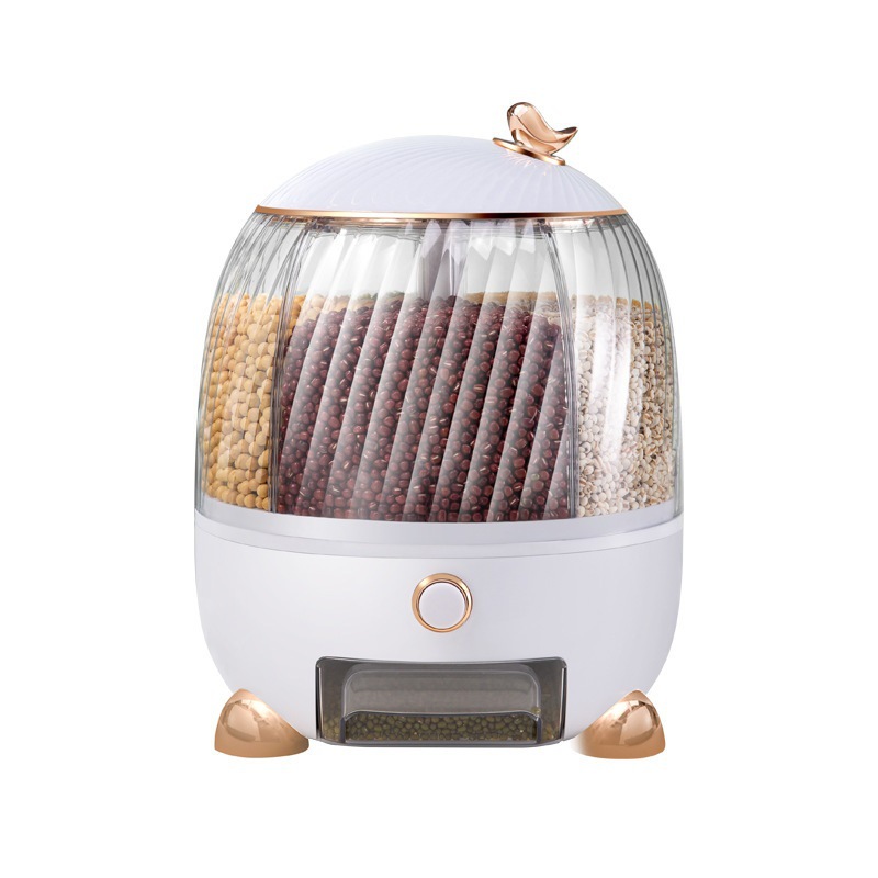 Clasificación de celebridades de Internet, cubos de arroz, granos integrales, arroz doméstico, a prueba de insectos y humedad, sellado y almacenamiento de arroz Chen Zhikun