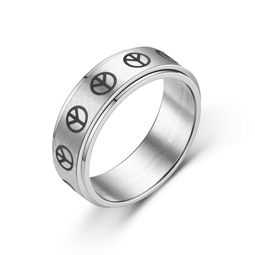 A Stylish Fidget Ring For Quiet Stress Relief. Smooth Spinning Motion Helps Ease Anxiety And Restlessness. A Delicate, Wearable Reminder To Slow Down,_voghion.com