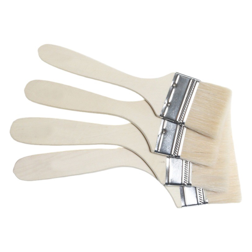 Antong lana cepillo de piel suave pintura de látex pintura cepillo de pintura sin costura cepillo de limpieza aceite barbacoa cepillo para hornear