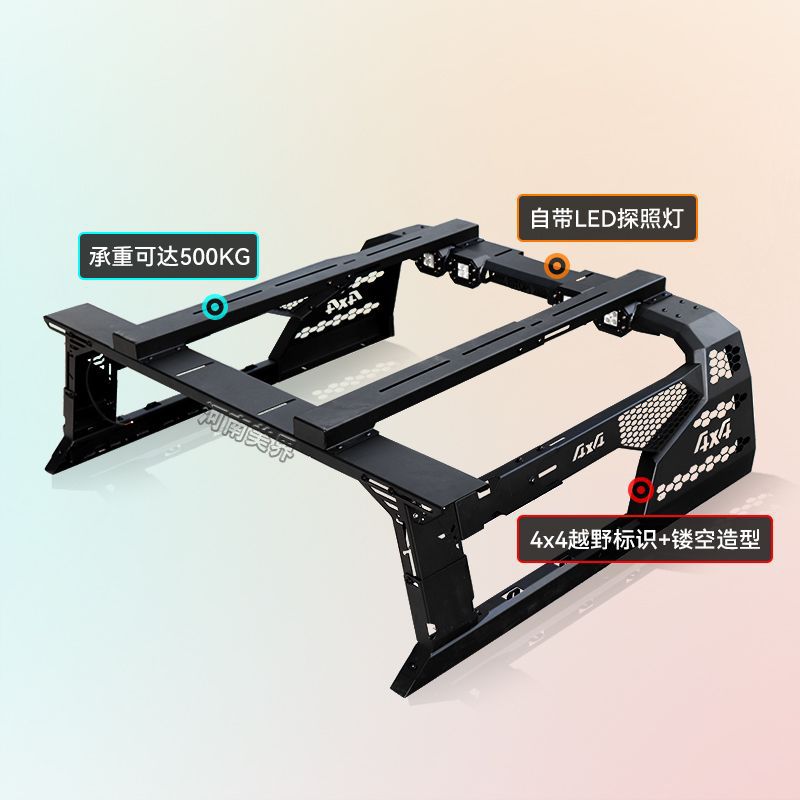Barra Antivuelco para Toyota Tundra Tacoma, Acero al Carbono, Protección de Caja, para Camioneta Pickup image 5