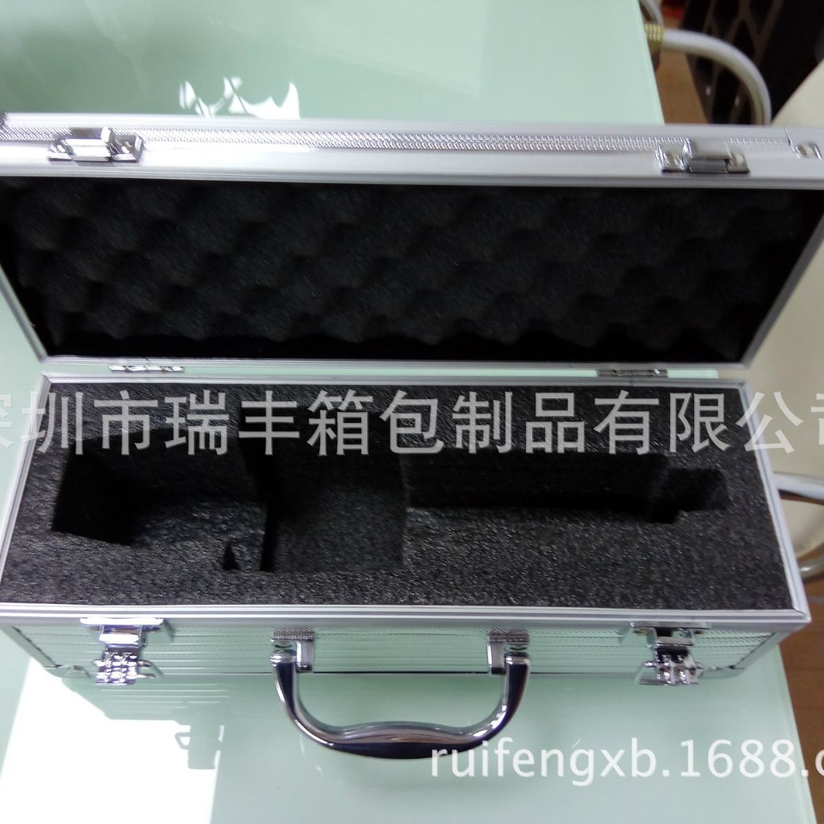 麦克风K歌铝箱 话筒包装铝箱 麦克风K歌收纳箱 话筒铝箱 话筒箱