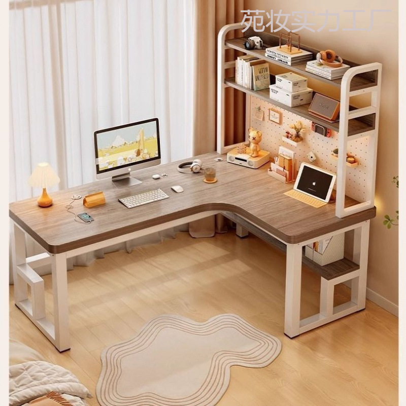北欧办公电竞工作学生写字桌实木电脑桌台式简约现代桌子家用书桌