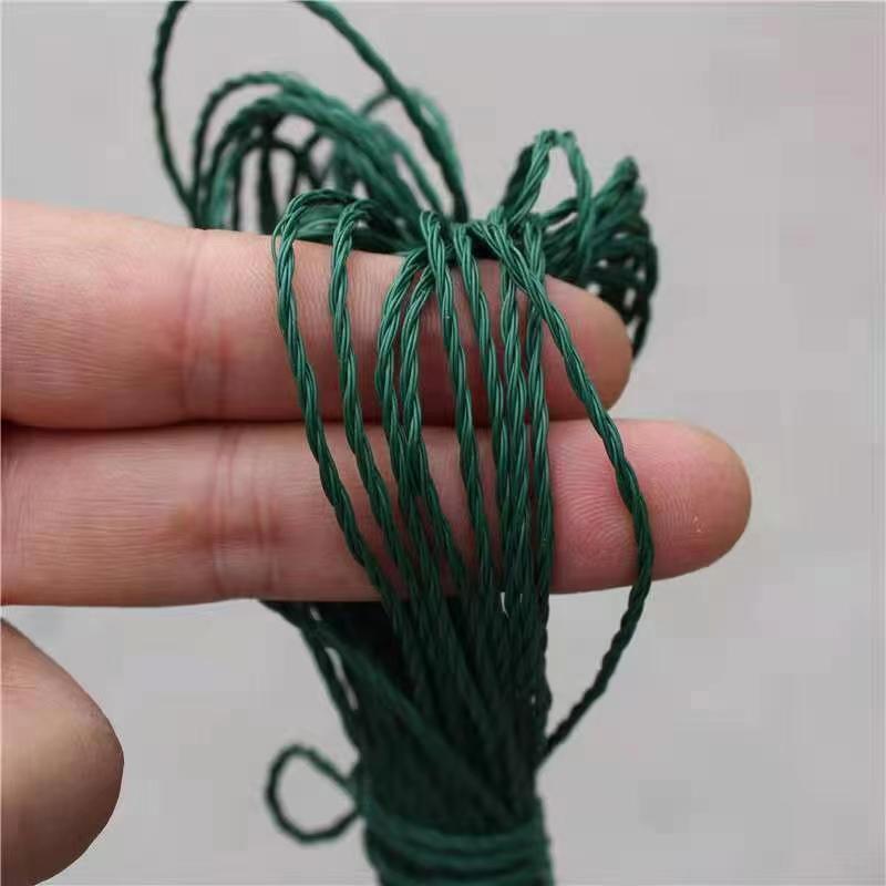 Rope anti-aging seedling planting red line shrimp cage rope fish net cage rope fishing net fish net sticking net wire netting rope