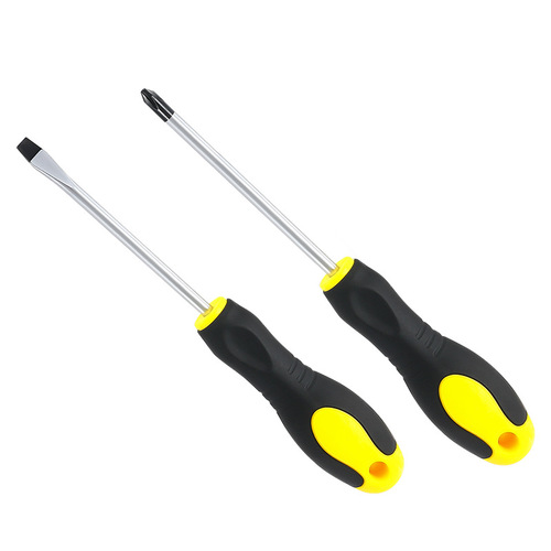 New flat-blade screwdriver 3 inches 4 inches 5 inches 6 inches 8 inches screwdriver with strong magnetic cross screwdriver