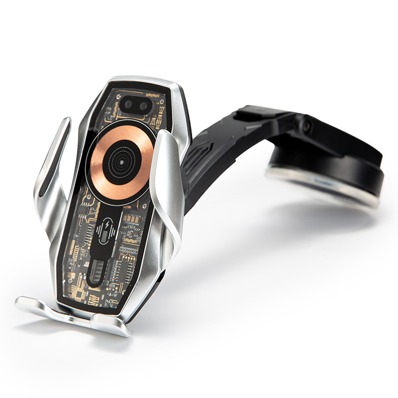 Wireless Fast Charging: SENWERO Car phone holder - silver