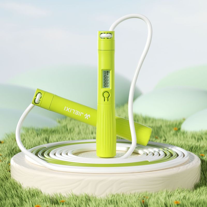Racing Counting Training Countdown Skipping Rope for Primary School Students and Kidsren's Exam Sports Bamboo Beginner's Fancy Skipping Rope Racing Counting Training Countdown Skipping Rope for Primary School Students and Kidsren's Exam Sports Bamboo Beginner's Fancy Skipping Rope