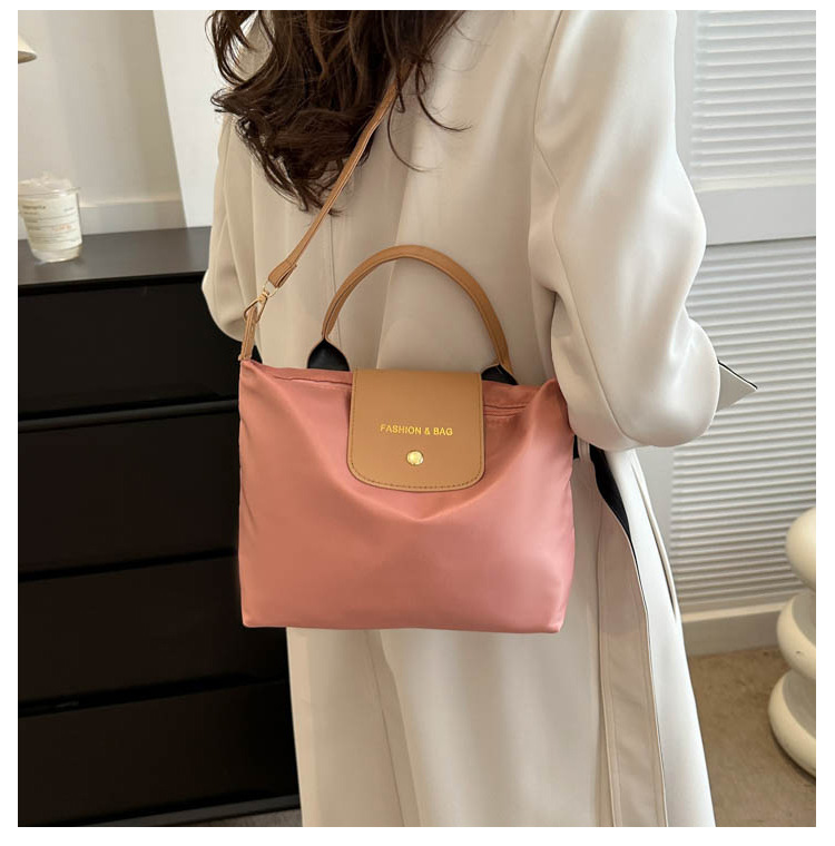 La popolare borsa a tracolla Oxford piccola da donna 2023 di quest'anno, nuova e trendy, in colori a contrasto, casual_voghion.com