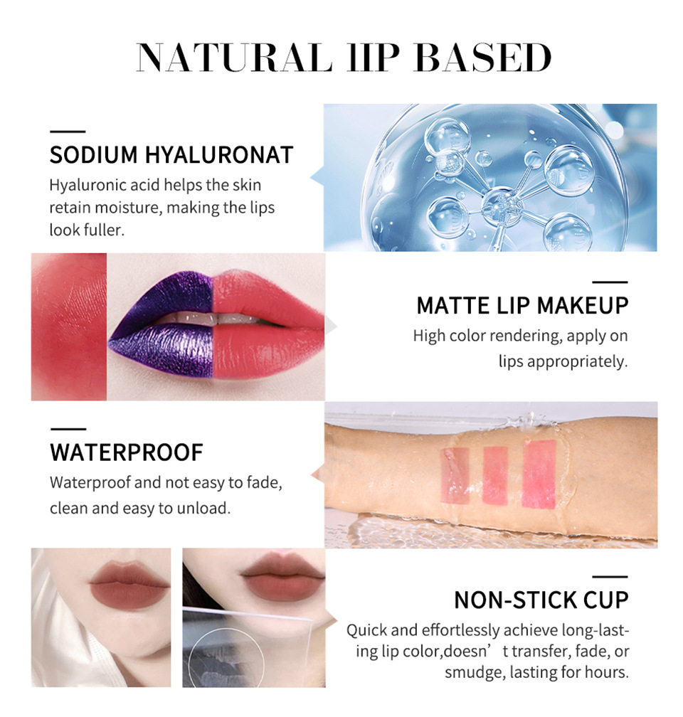 lakerain Peel-off Lip Gloss matte lipstick undefined