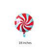 Round windmill toy, balloon, spiral, evening dress, decorations, 18inch