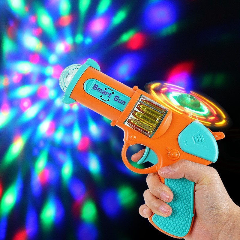 Pistola de juguete para niños pulverización eléctrica pistola de juguete sonora y luz vibración ametralladora telescópica pistola mayorista image 33