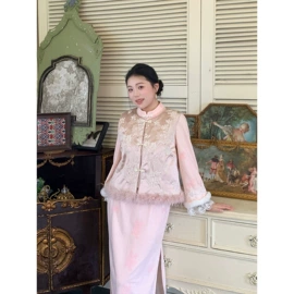 旗袍;大码连衣裙;大码休闲套装